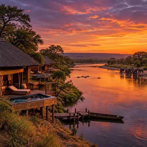 Lower Zambezi luxury stays: refined riverfront lodges and wild safari nights