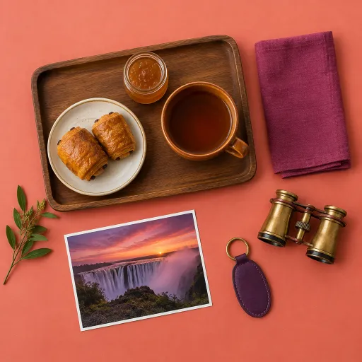 Mosi oa Tunya: refined stays overlooking the smoke that thunders