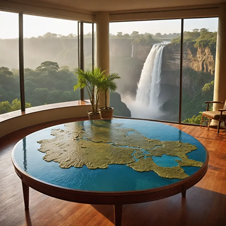 How a victoria falls zambia map elevates luxury hotel stays on the Zambian side